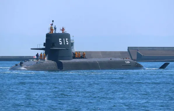 Япония, субмарина, Jingei, SS 515