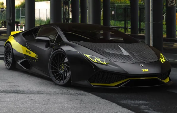 Авто, Черный, Lamborghini, Машина, Car, Auto, Black, Суперкар