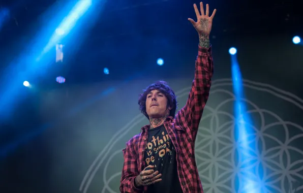 Tattoo, drop dead, bmth, oliver sykes, bring me the horizon, vocalist