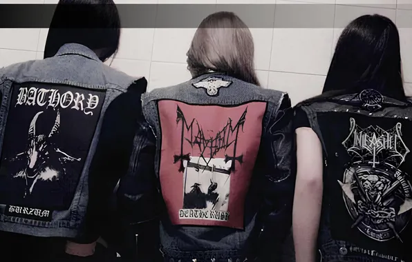 Heavy metal, jacket, battle jacket