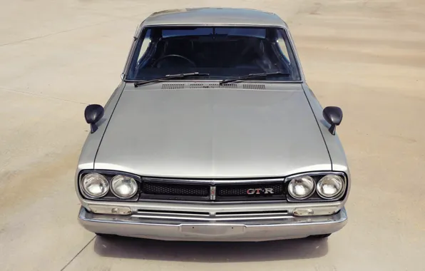 Авто, Машина, Серый, Ниссан, Nissan, Фары, Автомобиль, 2000