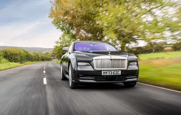 Rolls-Royce, road, speed, Spectre, Rolls-Royce Spectre