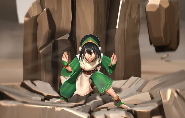 Fanart, Toph, ThunderRoarStudio