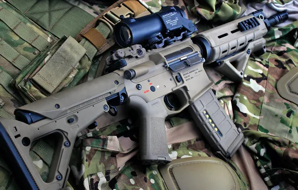 Автомат, США, Magpul, 5.56mm, Carbine