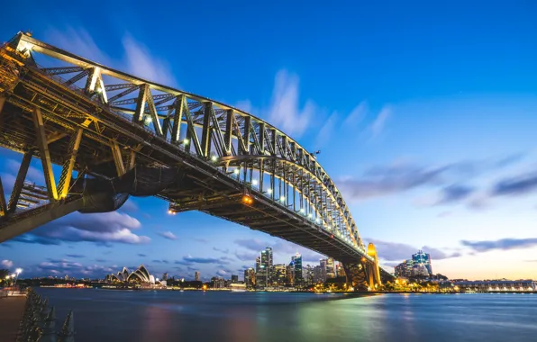 Картинка Мост, Город, Сидней