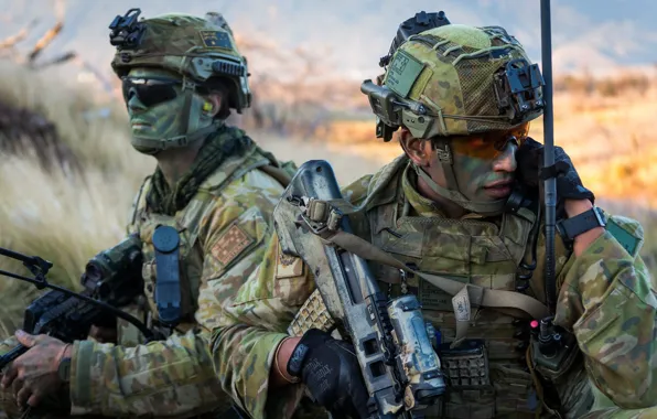 Оружие, солдаты, Australian Army