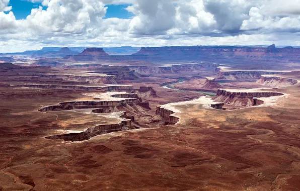 Скалы, каньон, США, панорама природа