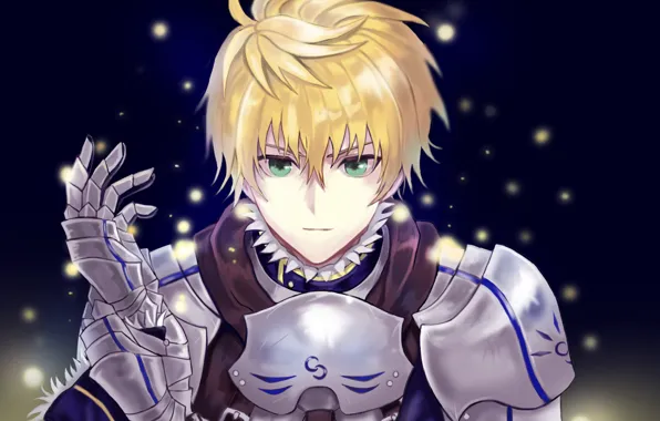 Взгляд, доспехи, парень, Fate / Grand Order, Судьба великая кампания