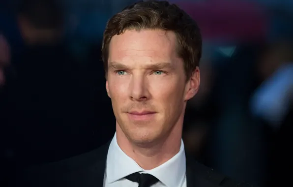 Взгляд, улыбка, фон, Бенедикт Камбербэтч, Benedict Cumberbatch, британский актер