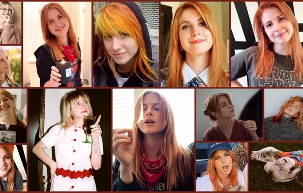 Hayley williams, collage, cutie