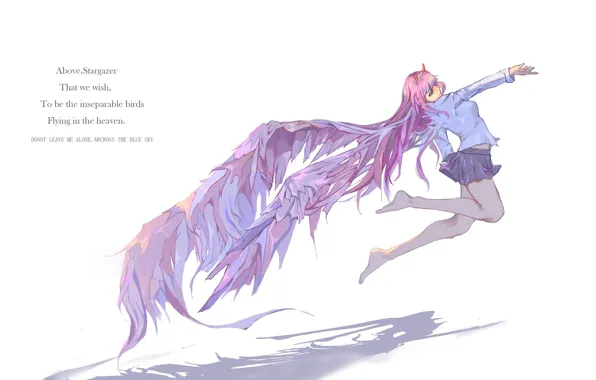 Девушка, ангел, Darling In The Frankxx, Милый во Франксе
