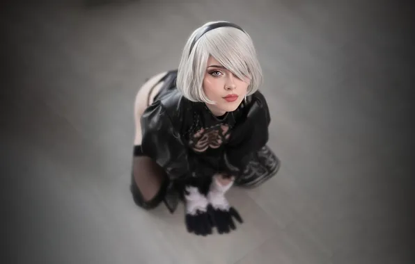 Картинка girl, women, cosplay, Nier Automata, Ilona Bugaeva