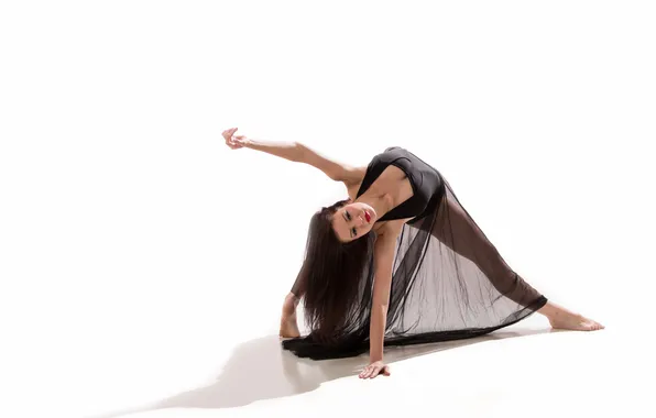 Девушка, поза, танец