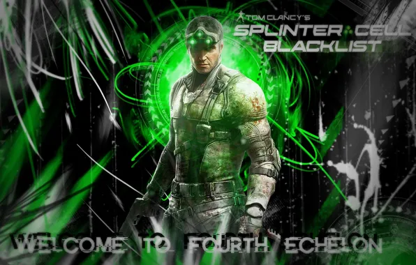 Картинка Сэм Фишер, Sam Fisher, черный список, Сплинтер Селл, блеклист, splinter cell: blacklist