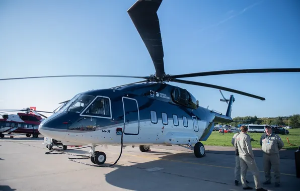 Авиация, вертолёт, пилоты, МИ-38, Ми 38