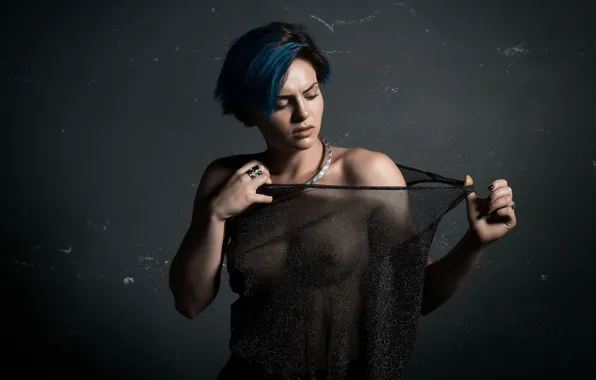 Девушка, поза, фон