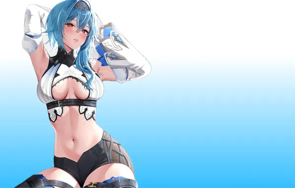 Girl, hot, sexy, anime, pretty, babe, armpit, tight