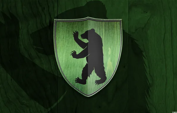 Картинка green, bear, Game of Thrones, House Mormont, Here We Stand