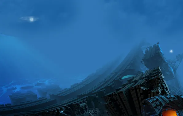 Картинка сооружение, объект, Misty Moons