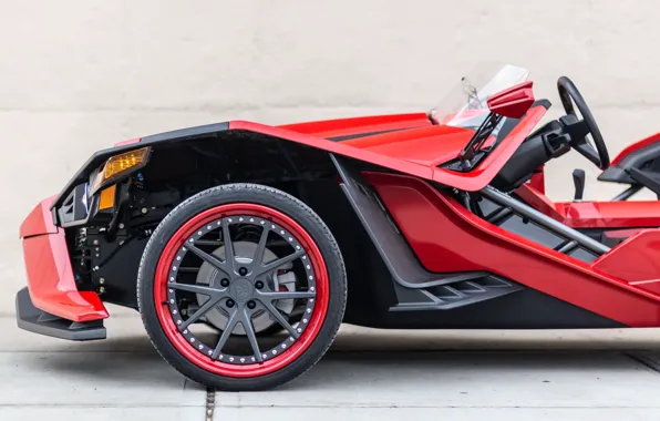 Beautiful, comfort, hi-tech, Polaris, Slingshot, tecnology, sporty, tricycle