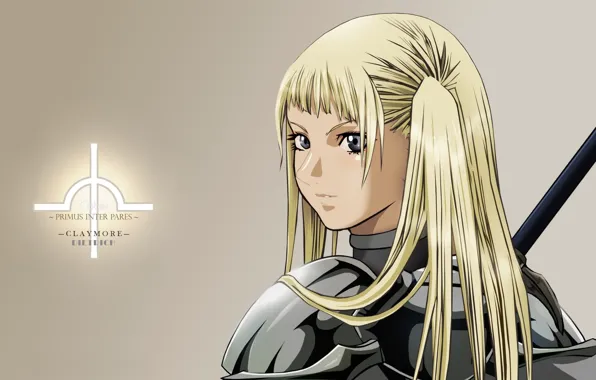 Kawaii, girl, sword, game, Claymore, long hair, woman, anime