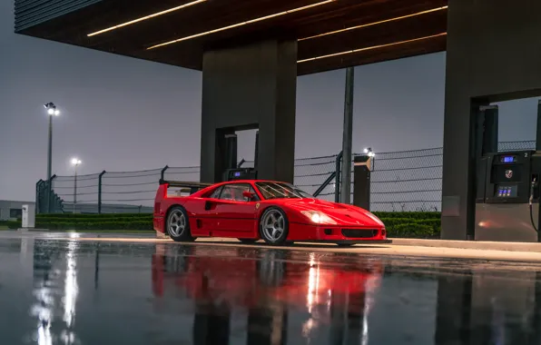 Картинка Ferrari, F40, supercar, Ferrari F40 LM by Michelotto
