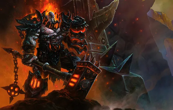 Картинка World of Warcraft, warlords of draenor, Warlord, Blackrock Clan