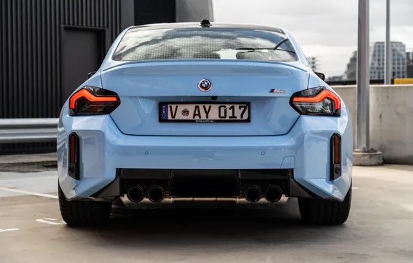 Картинка BMW, rear, M2, G87, BMW M2 MT, 🤢