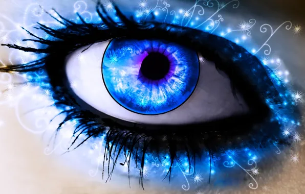 Картинка blue, eye, pupil