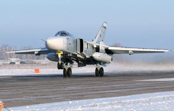 Су-24, ОКБ Сухого, Fencer, российский тактический фронтовой бомбардировщик