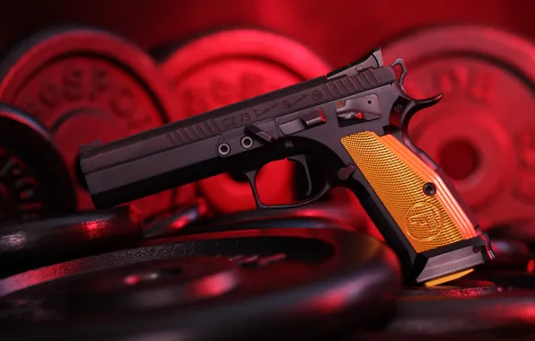 Фон, самозарядный пистолет, CZ 75