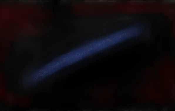Dark, space, black, blue, painting, paint, mypaint