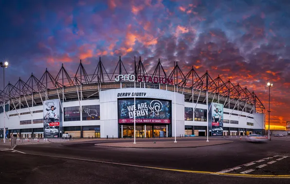 Картинка wallpaper, football, Sport, Derby County FC, iPro Stadium