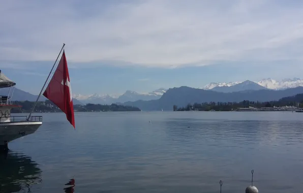 Switzerland, ALPS, lake Lucern, Lucern