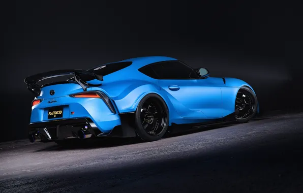 Авто, Синий, Машина, Голубой, Toyota, Car, Supra, Спорткар
