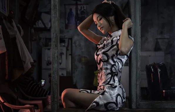 Wallpaper, girl, sexy, woman, model, china, asian, cute