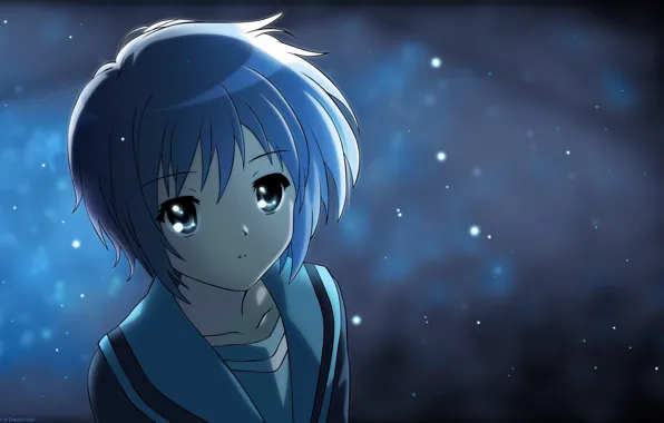 Girl, anime, art, Cute