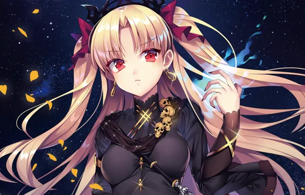 Девушка, аниме, корона, арт, Fate / Grand Order, Судьба великая кампания
