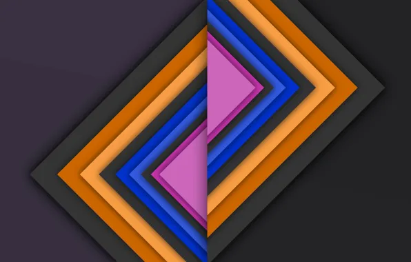 Синий, желтый, серый, геометрия, design, color, material