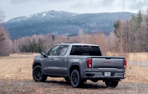 Горы, пикап, 2018, GMC, Sierra, Crew Cab, 2019, Elevation