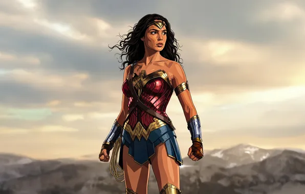 Woman, truth, justice, wonder