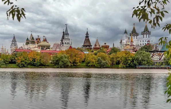 Картинка пейзаж, озеро, Кремль, Измайлово, Вячеслав Бирюков