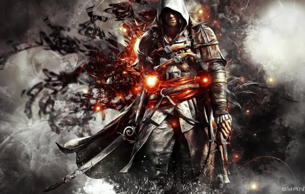 Artwork, Edward Kenway, Assassin's creed