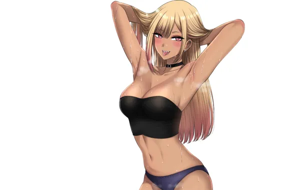 Kawaii, girl, hot, sexy, anime, brown, pretty, blonde