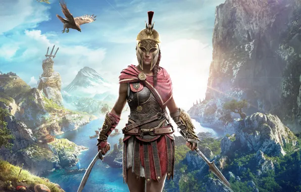 Girl, Game, Assassin’s Creed, Odyssey