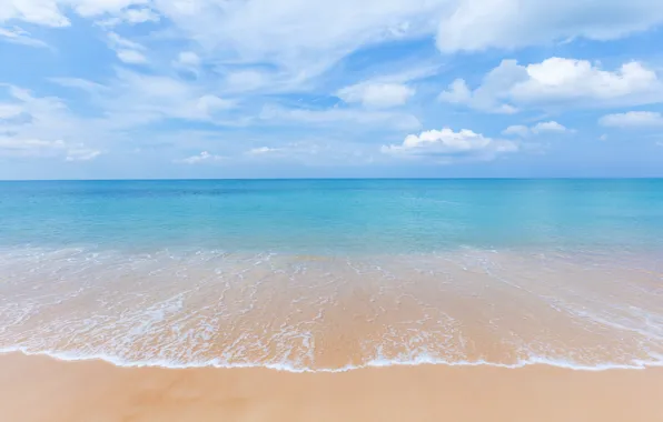 Песок, море, волны, пляж, лето, summer, beach, sea