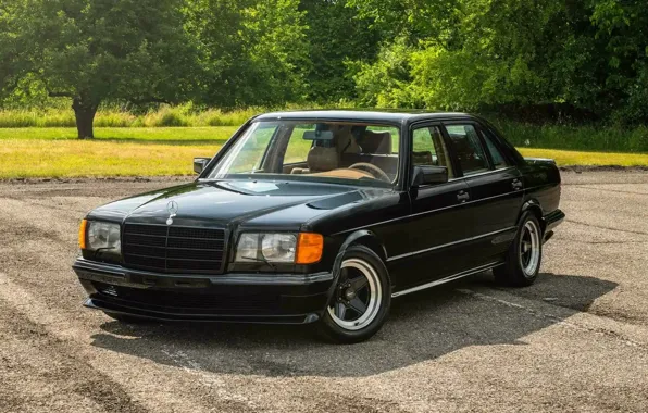 Картинка AMG, W126, Mercedec - Benz, 500SEL