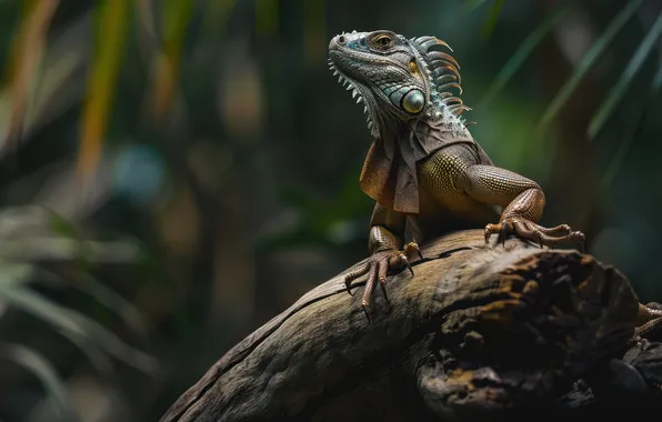 Картинка nature, close up, iguana