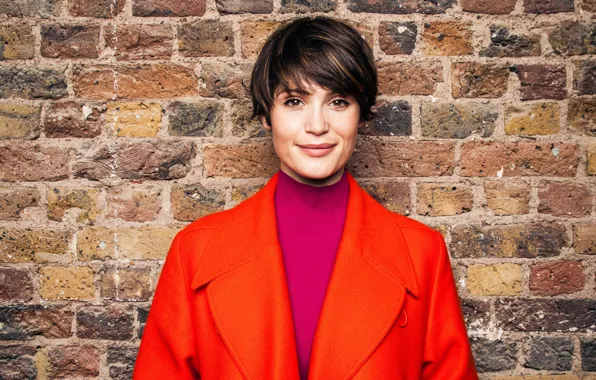 Портрет, короткая стрижка, Gemma Arterton