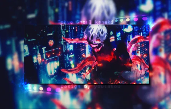 Маска, Anime, Tokyo Ghoul, Tokyo Kushu, Kaneki Ken